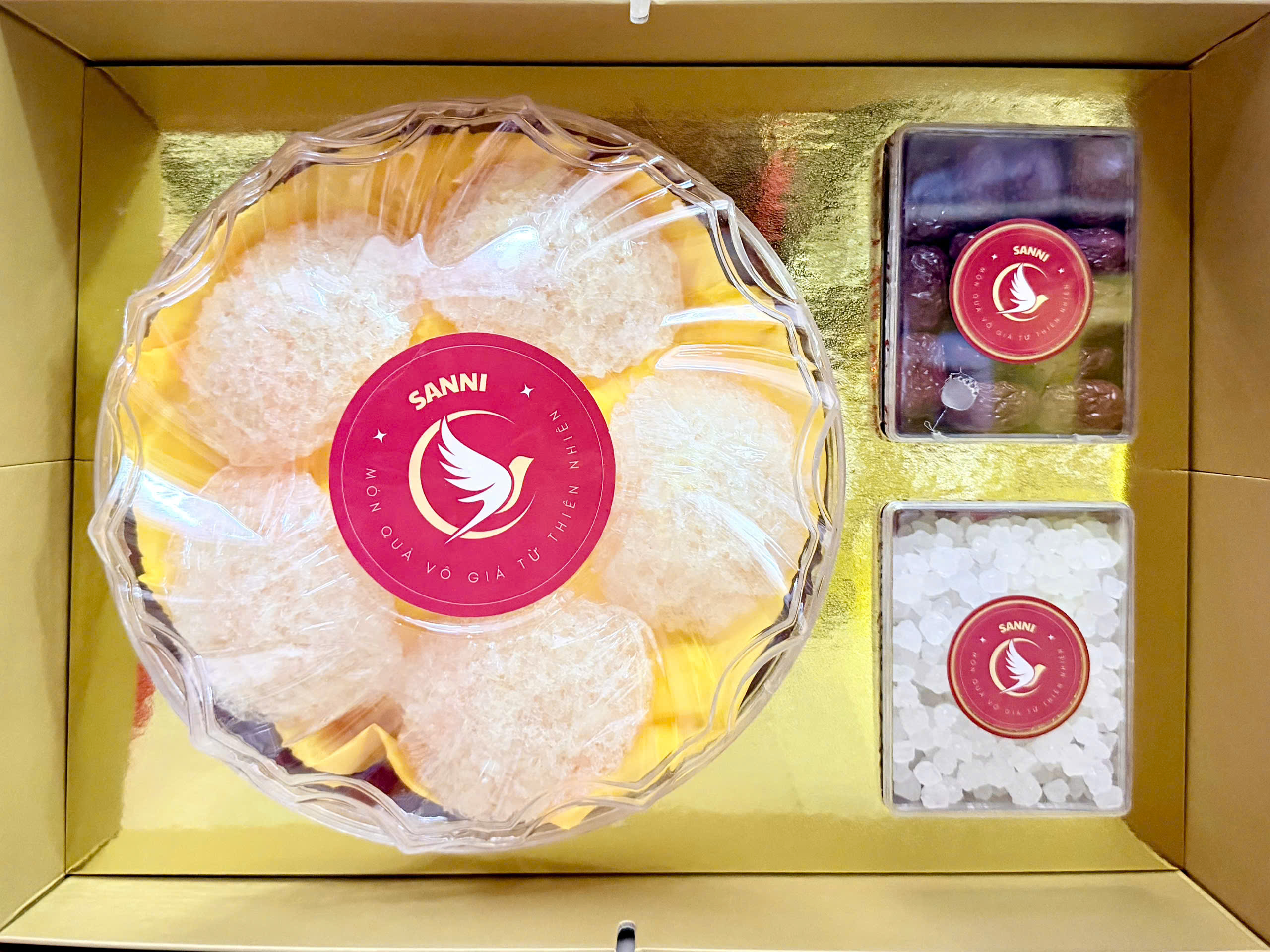 Hộp quà cứng Yến vụn tổ tinh chế 30g - 50g - 100g